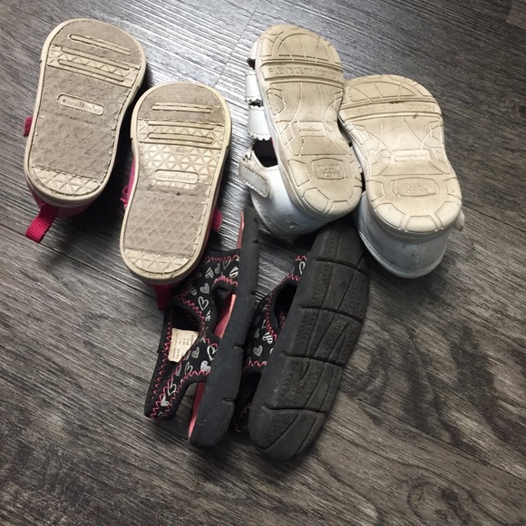 3 pairs of baby Girls Shoes 5 Garanimals - Picture 4 of 8